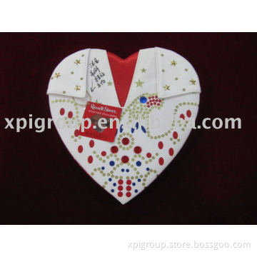 special newly designed fabric chocolate box